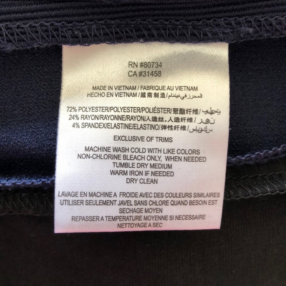 🚫SOLD🚫BCBGeneration | Black & Blue Dress - Picture 6 of 6